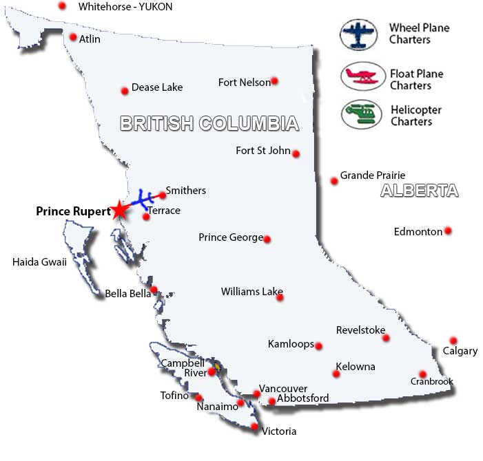 Prince Rupert Charter Flights 